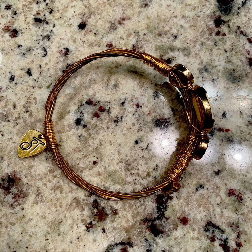 Guitar string bracelet